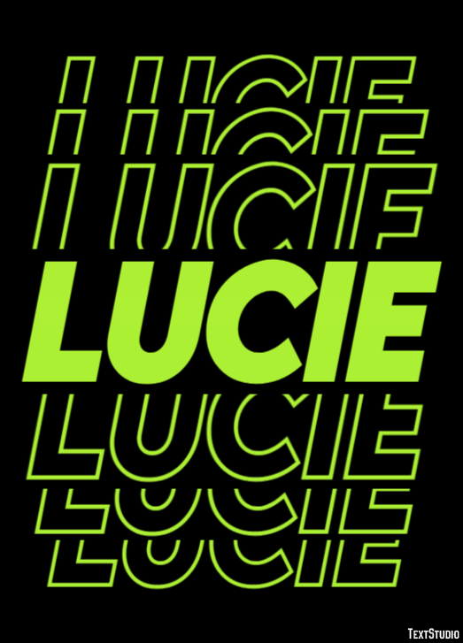 Lucie Text Effect