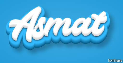 Asmat Text effect