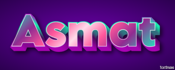 Asmat Text Effect