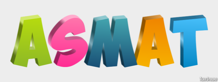Asmat Text effect