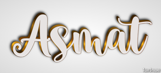 Asmat Text effect