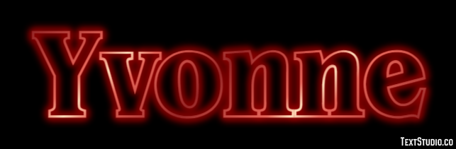 Yvonne テキスト効果