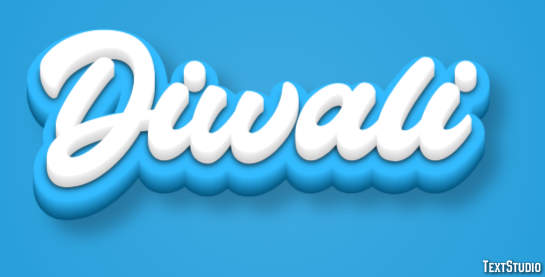 Diwali Effet de Texte