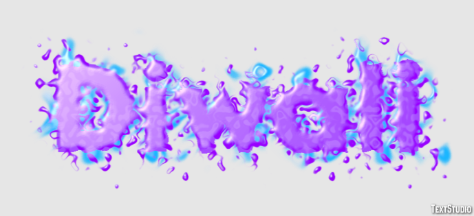 Diwali Texteffekt