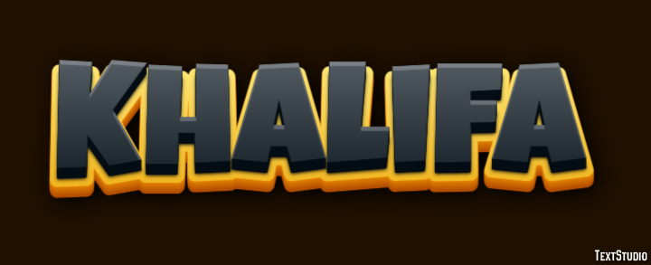 Khalifa Text Effect