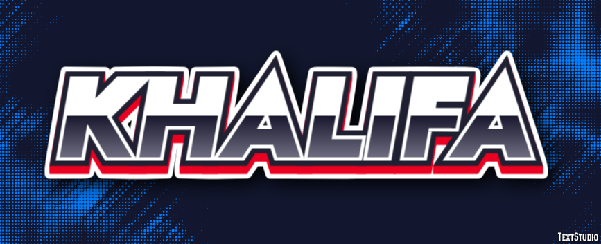 Khalifa Text effect