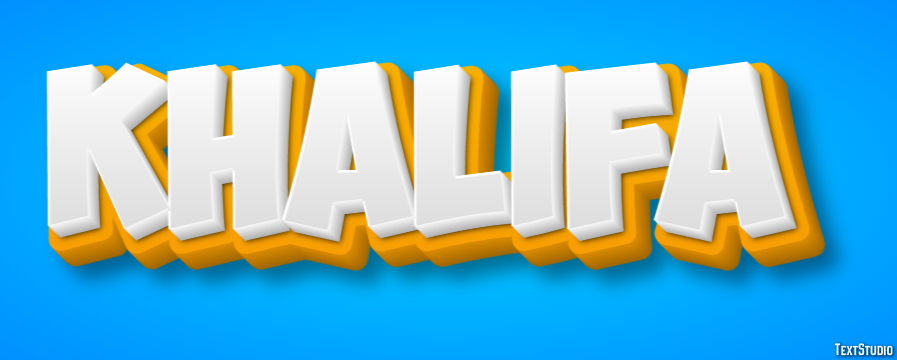 Khalifa Text Effect