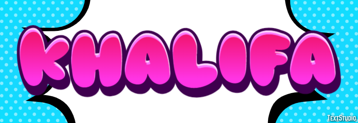 Khalifa Text Effect