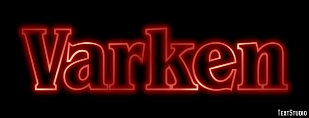 Varken Tekst Effect