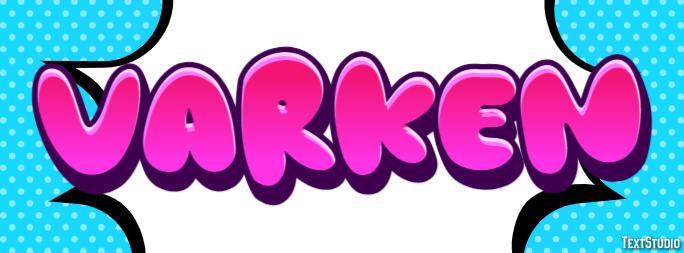 Varken Tekst Effect