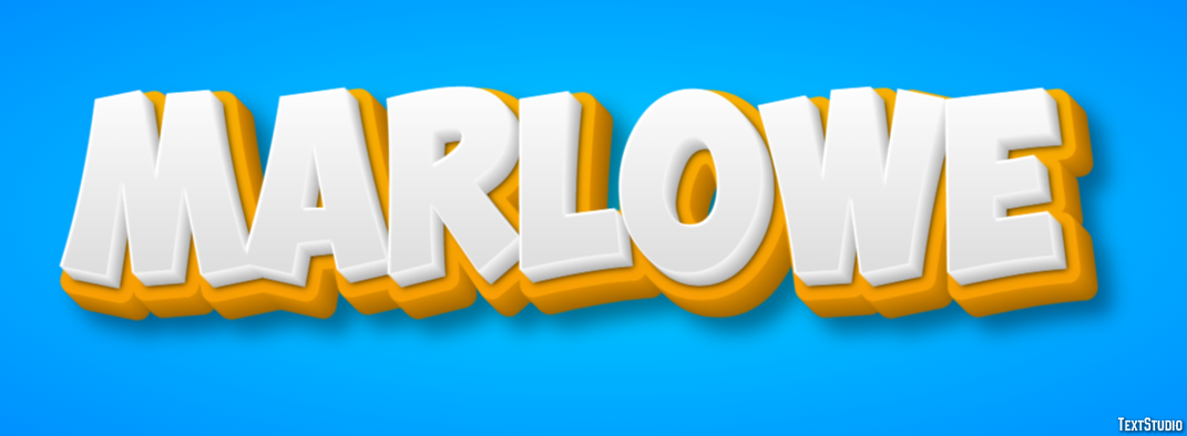 Marlowe Texteffekt