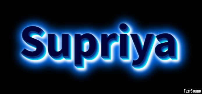 Supriya Text Effect
