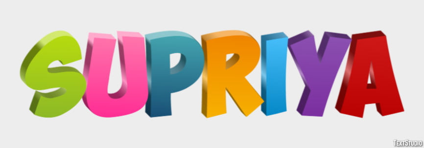 Supriya Text Effect