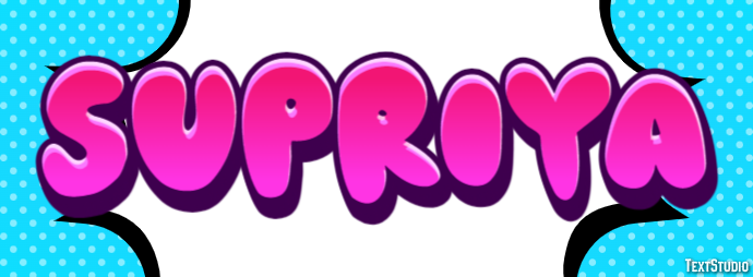 Supriya Text Effect