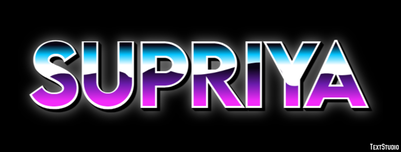Supriya Text effect
