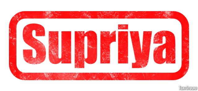 Supriya Text Effect