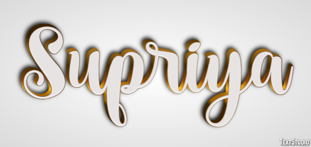 Supriya Text Effect