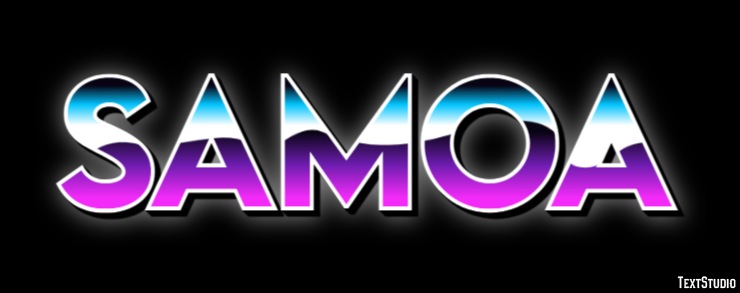 Samoa Text Effect
