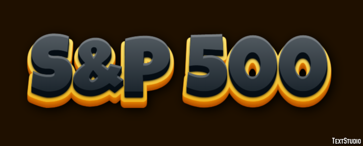 S&p 500 Metin efekti