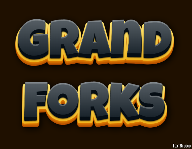 Grand Forks Efekt tekstowy