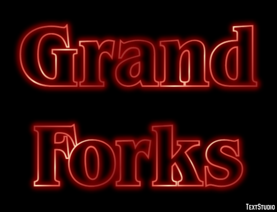 Grand Forks Efekt tekstowy