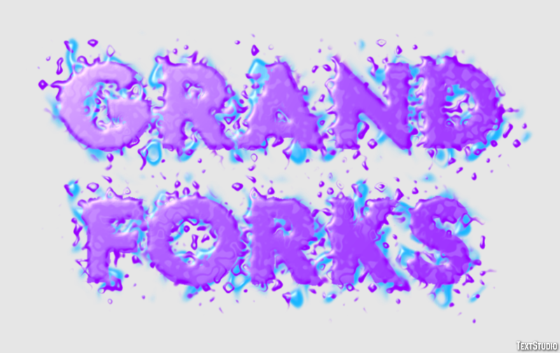 Grand Forks Efekt tekstowy