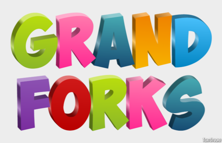 Grand Forks Efekt tekstowy