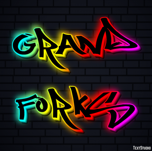 Grand Forks Efekt tekstowy