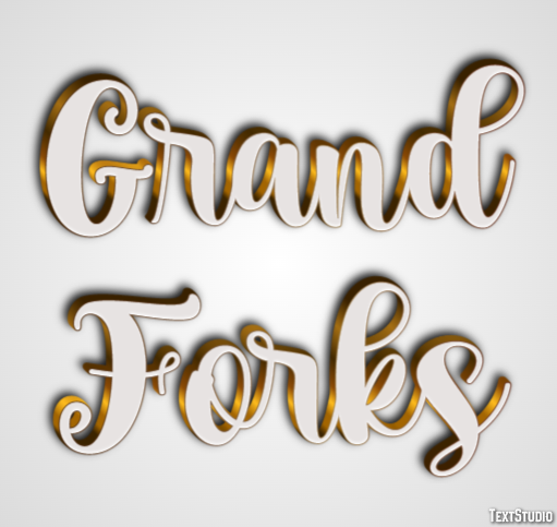 Grand Forks Efekt tekstowy