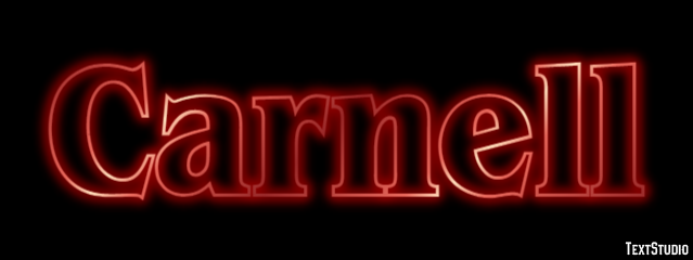 Carnell Text effect