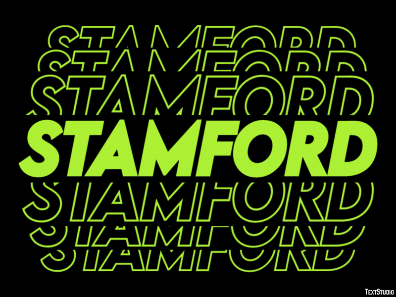 Stamford Efekt tekstowy