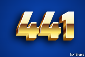 441 Efecto de Texto