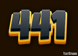 441 Efecto de Texto