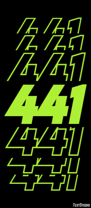 441 Efekt tekstowy