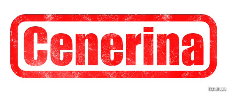 Cenerina Effetto testo