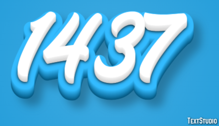 1437 Efecto de Texto