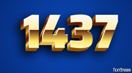 1437 Efecto de Texto