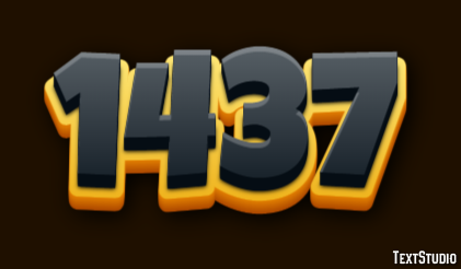 1437 Efecto de Texto
