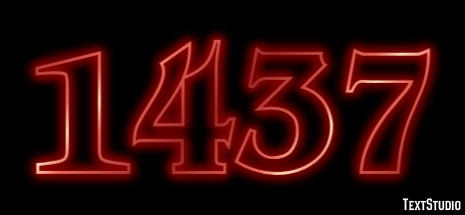 1437 Efecto de Texto