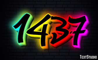 1437 テキスト効果