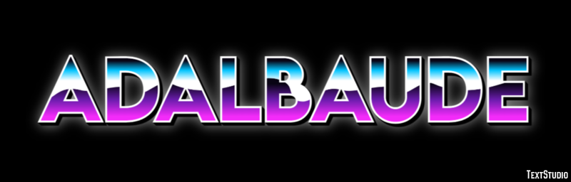 Adalbaude Эффект текста