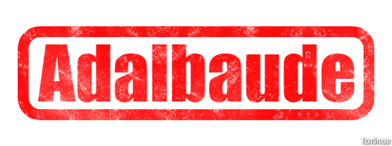 Adalbaude Эффект текста