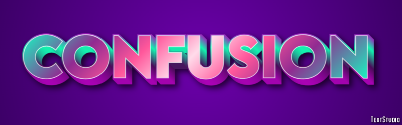 Confusion Text Effect