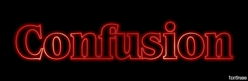Confusion Text Effect