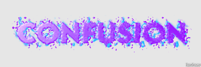 Confusion Text Effect
