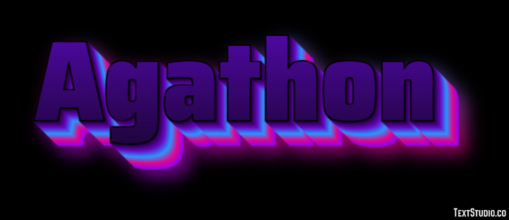 Agathon Texteffekt