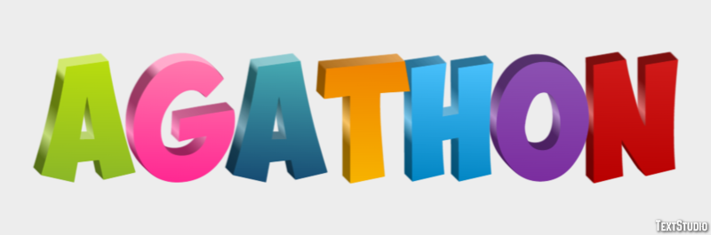 Agathon Texteffekt