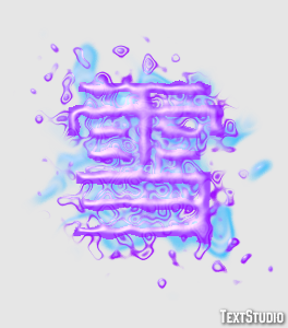 雪 テキスト効果