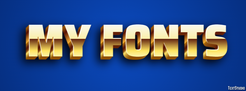 My Fonts Effetto testo