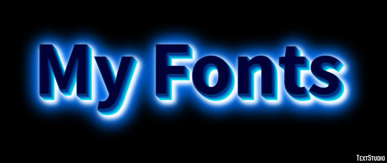 My Fonts Effetto testo